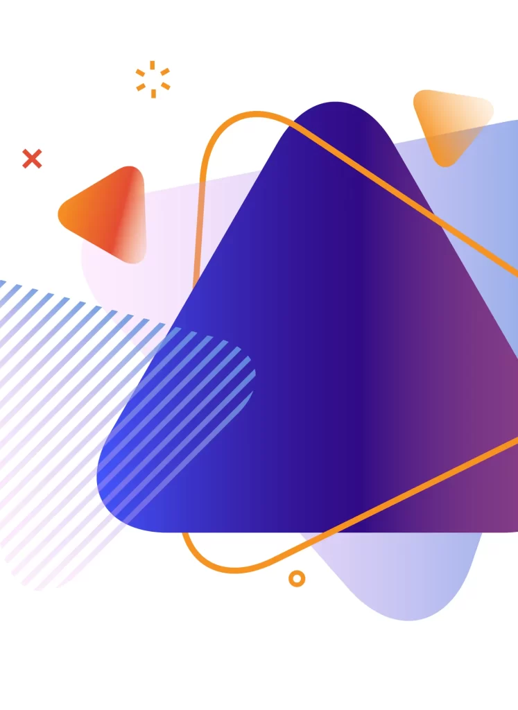 background vector triangle line purple