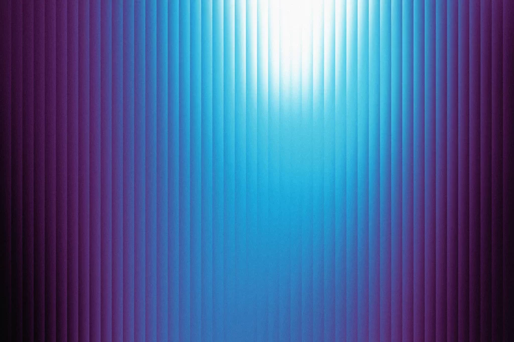 blue purple colorful gradient reeded glass material
