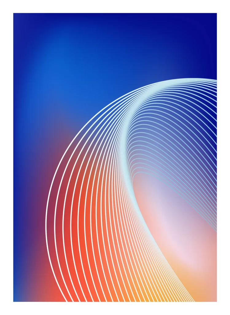 lines background vector Gradient blue