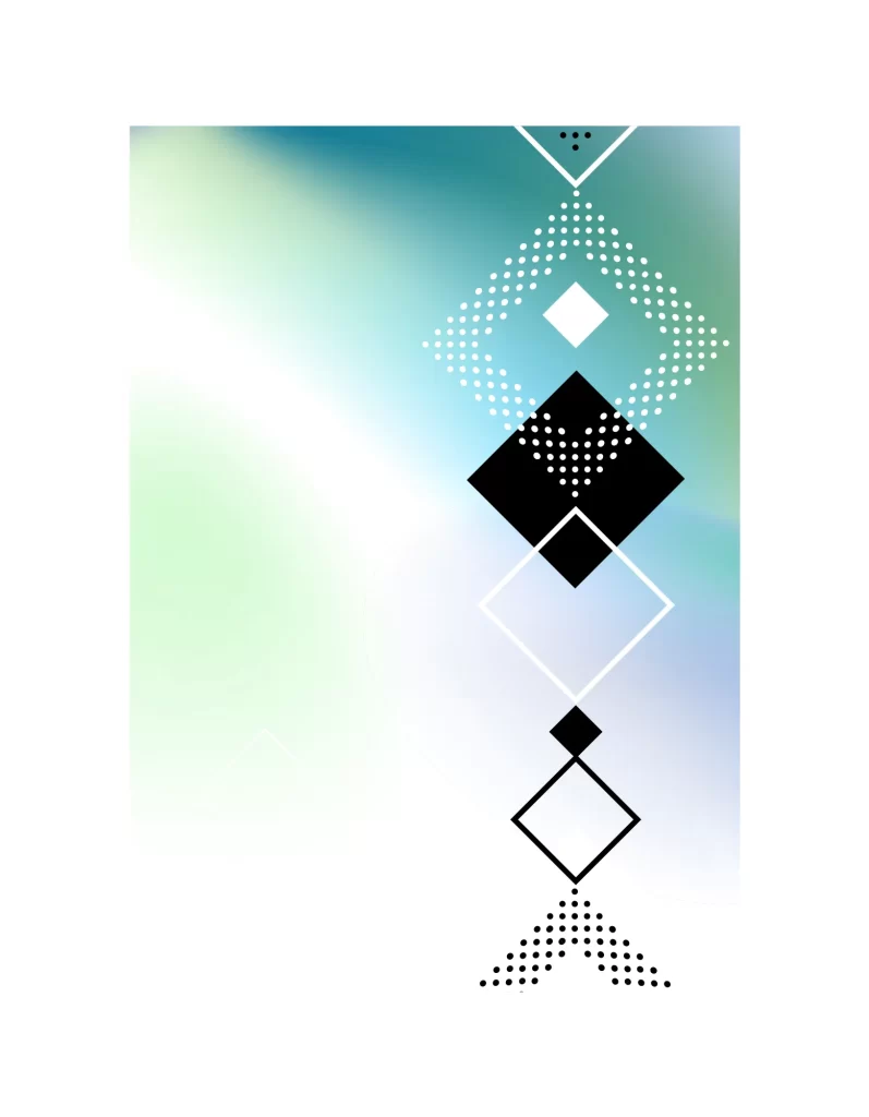 rhombus vector background gradient