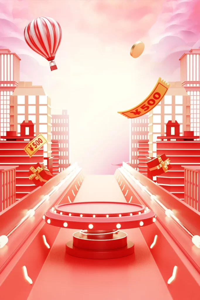 stage sale banner background