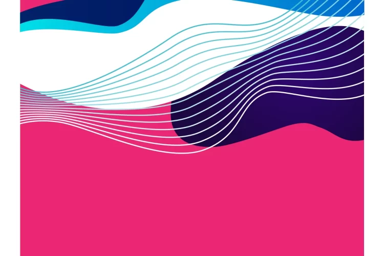 Gropicture Background Lines Color Shape Water Wave Vector