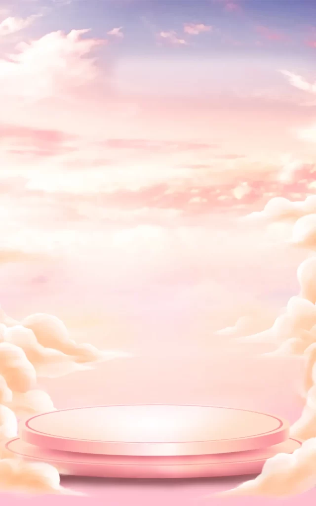 background stage PSD cloud e-commerce banner