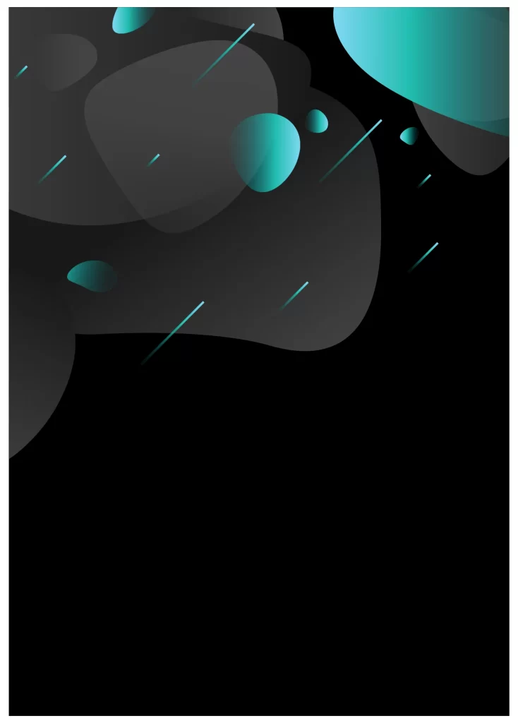 black vector background bubble water abstract