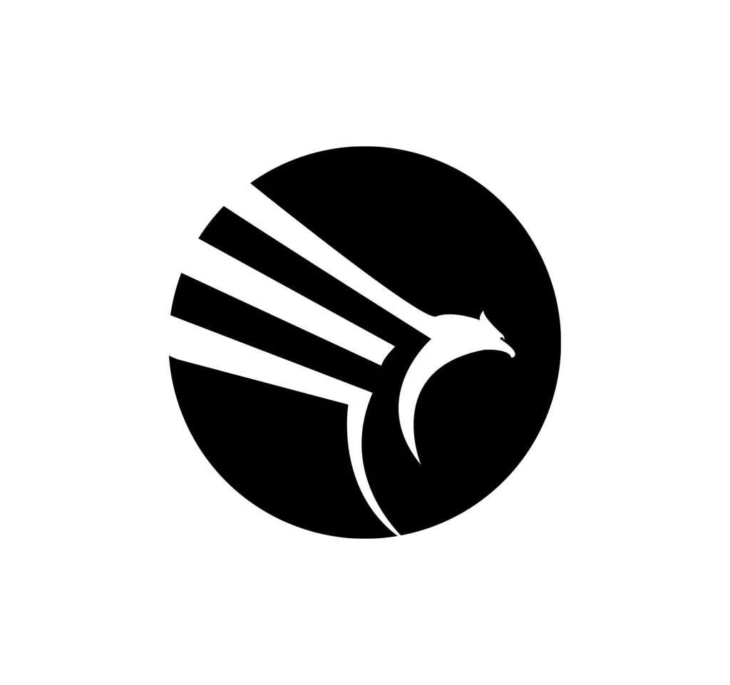 eagle logo vector round
