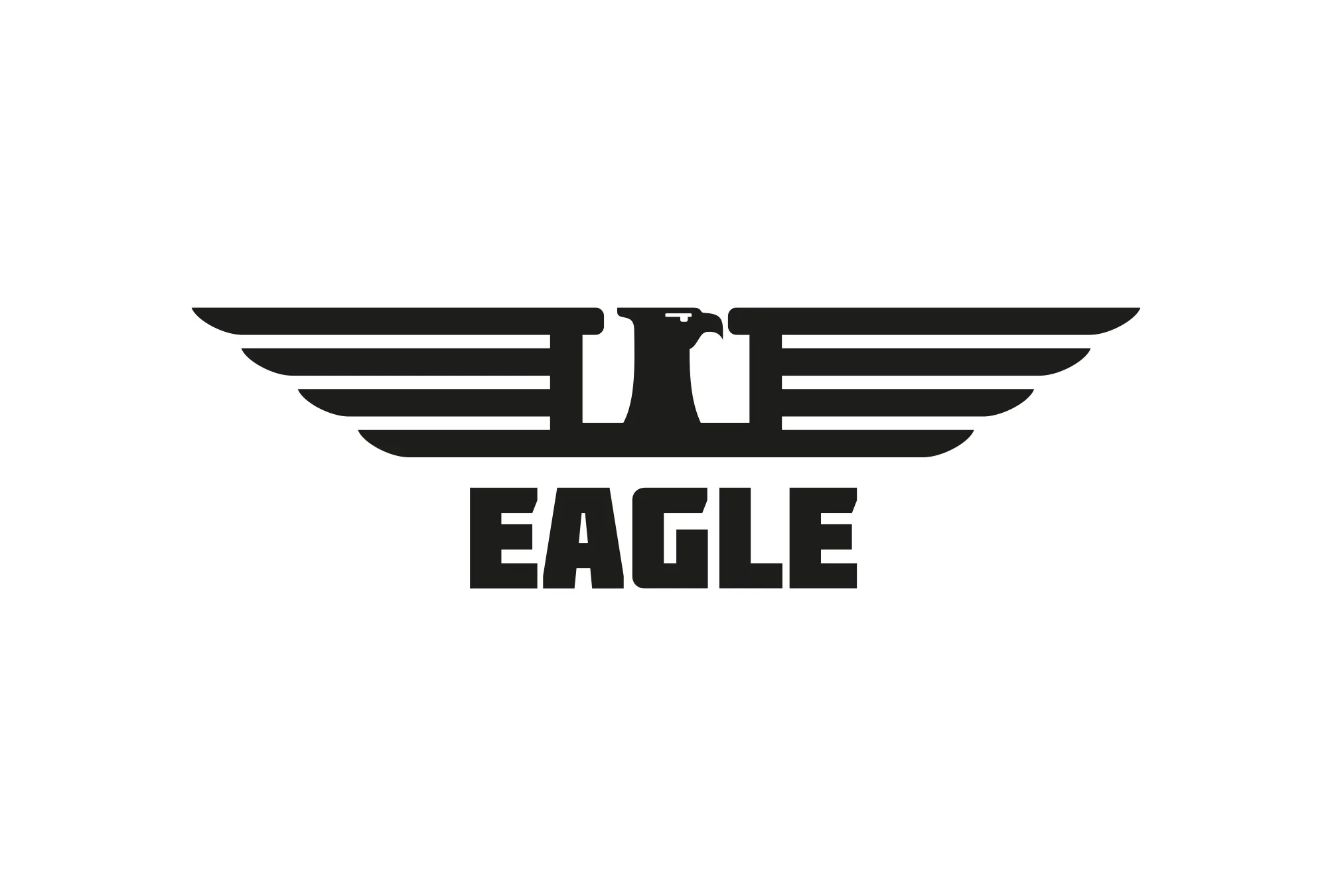 Eagle Design black and white eagle vector logo