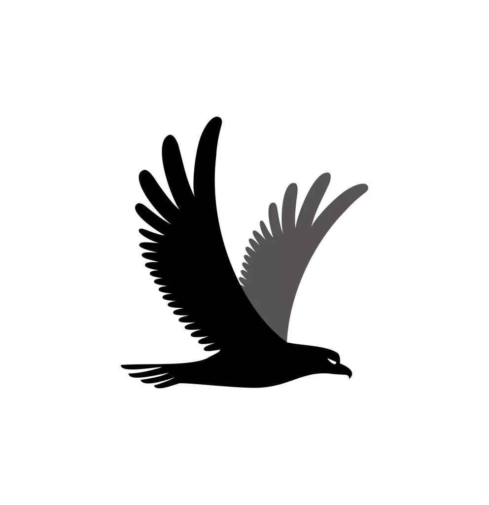 eagle vector logo Silhouette