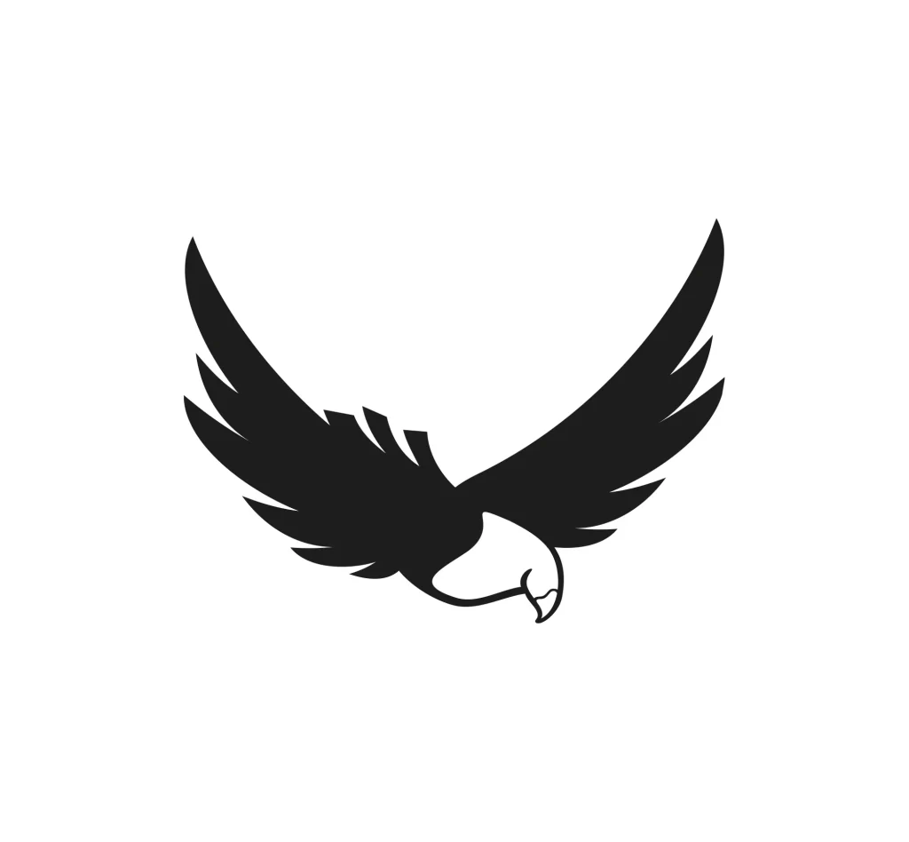 eagle vector logo fly Flying