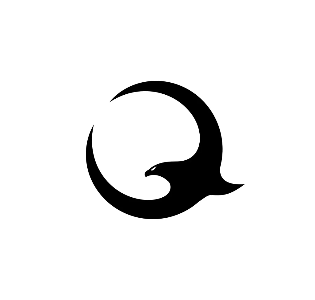 eagle vector logo round