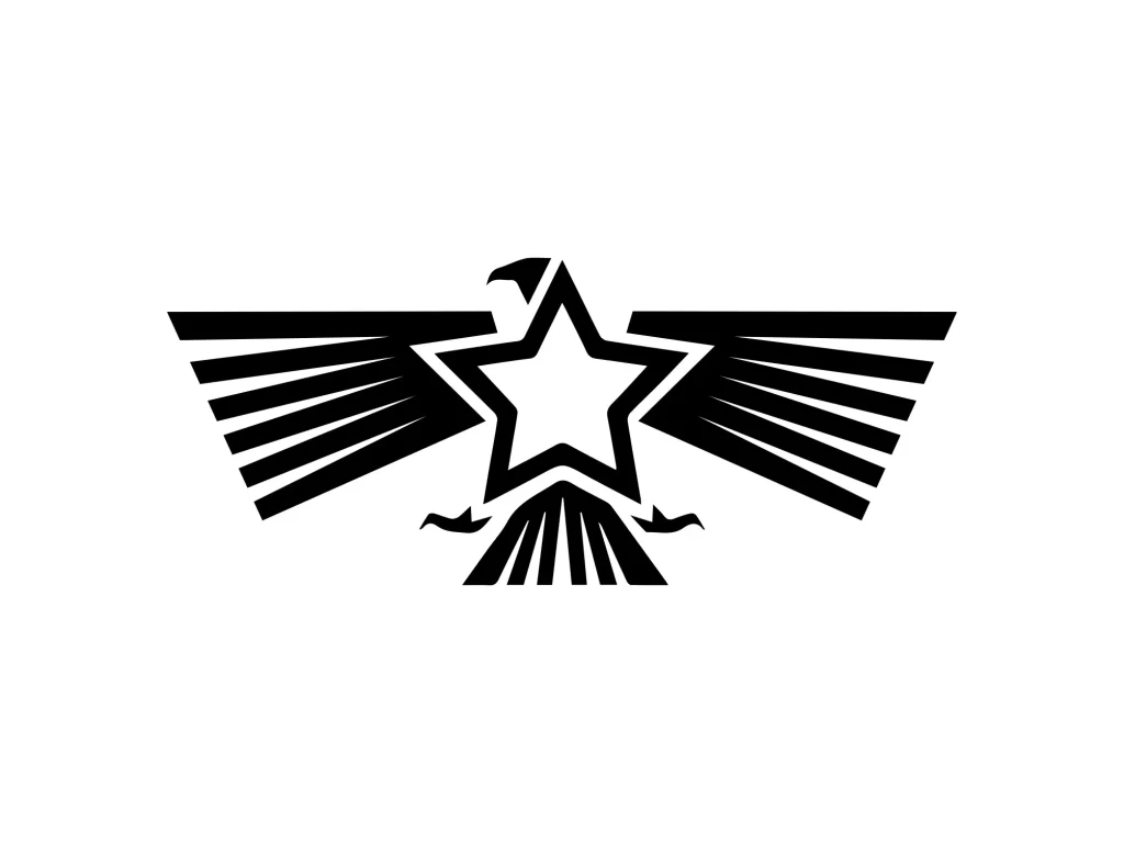 logo eagle vector