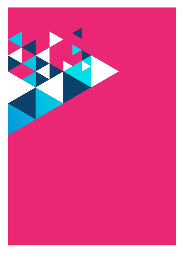 pink background triangle vector color shape art