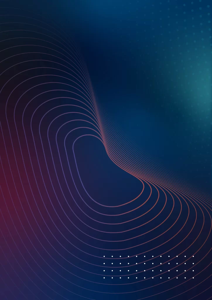 tech geometric lines gradient poster template dark color business futuristic website background PSD