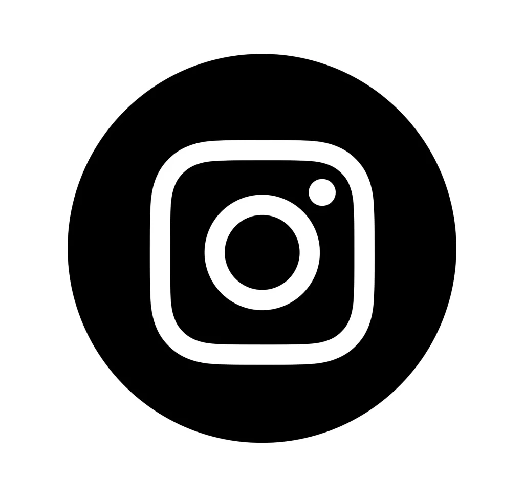 vector icon Instagram black