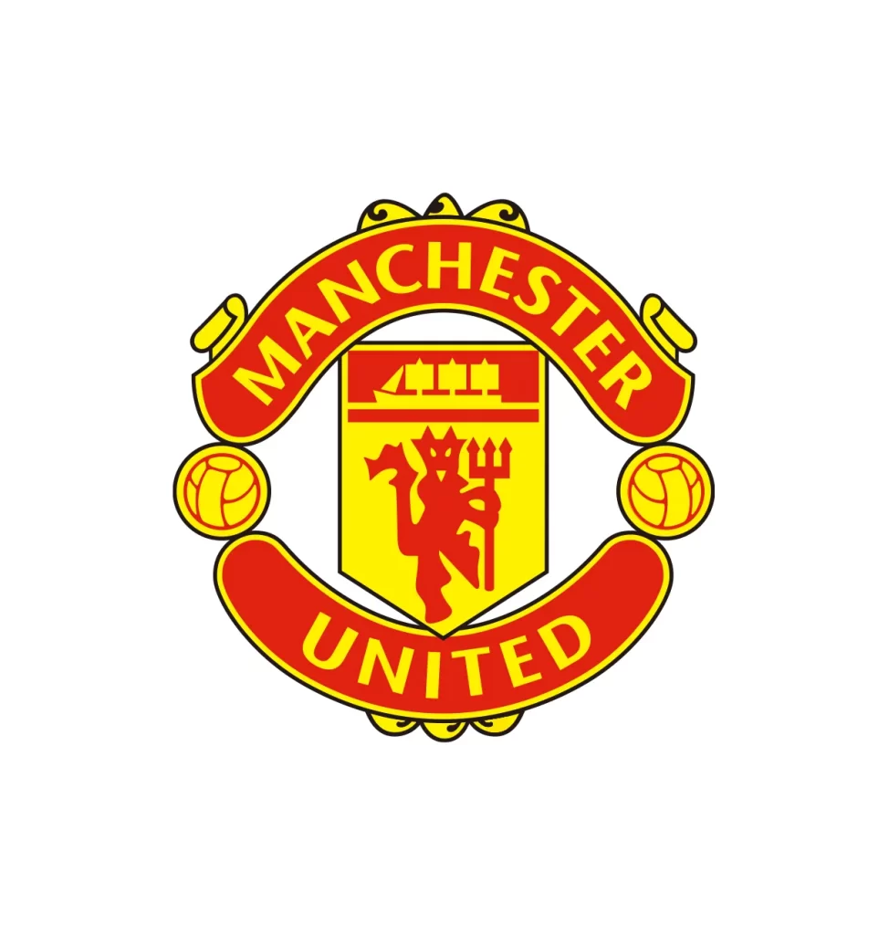 English Premier League team Manchester United vector logo