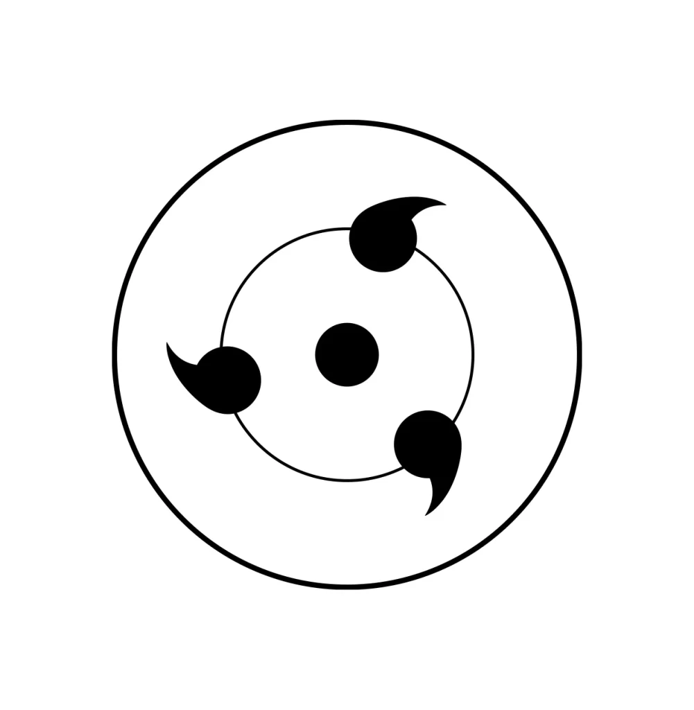Sharingan vector icon