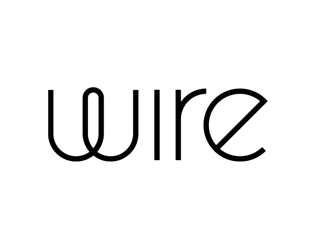 Wire software vector logo