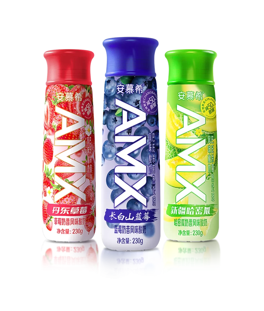 anmuxi AMX packaging yogurt ambpoeial