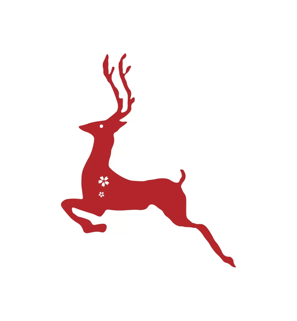 deer Christmas vector illustration