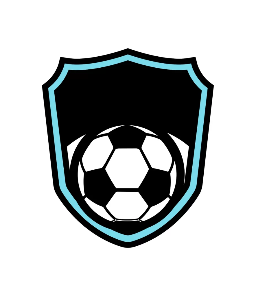 football soccer club vector illustration badge