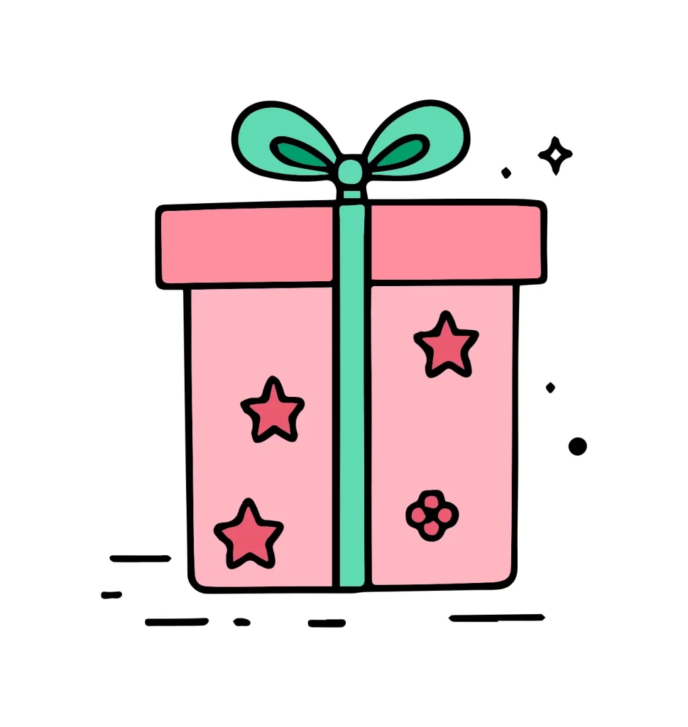 gift box vector illustration