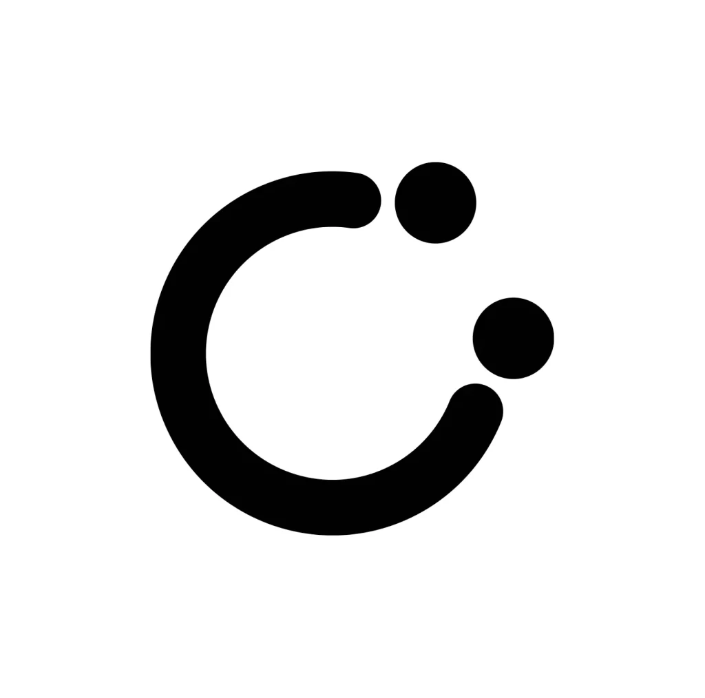 letter C vector logo typography