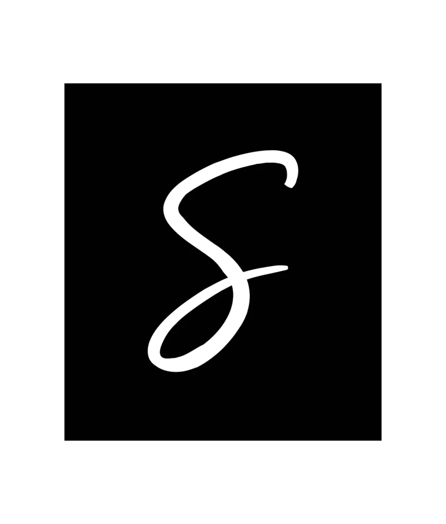 letter S vector logo typography