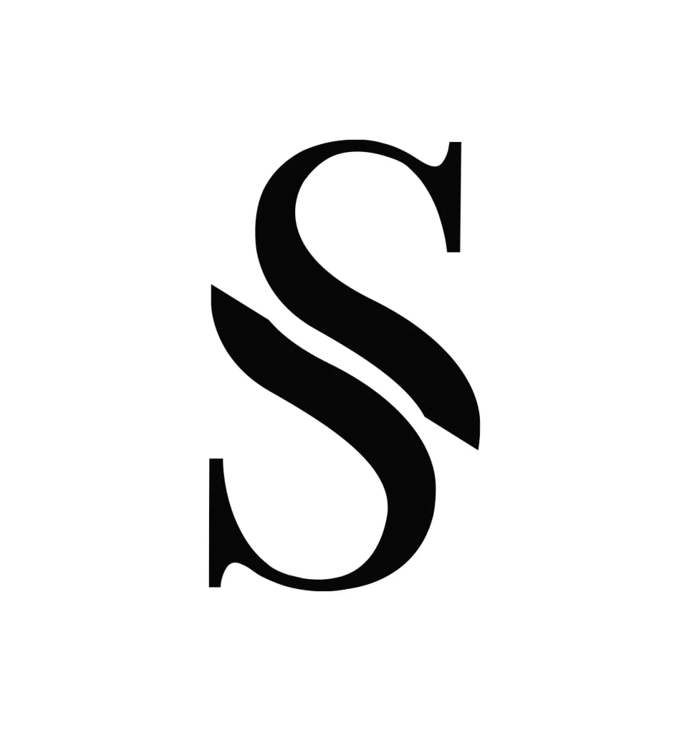 letter S vector logo typography