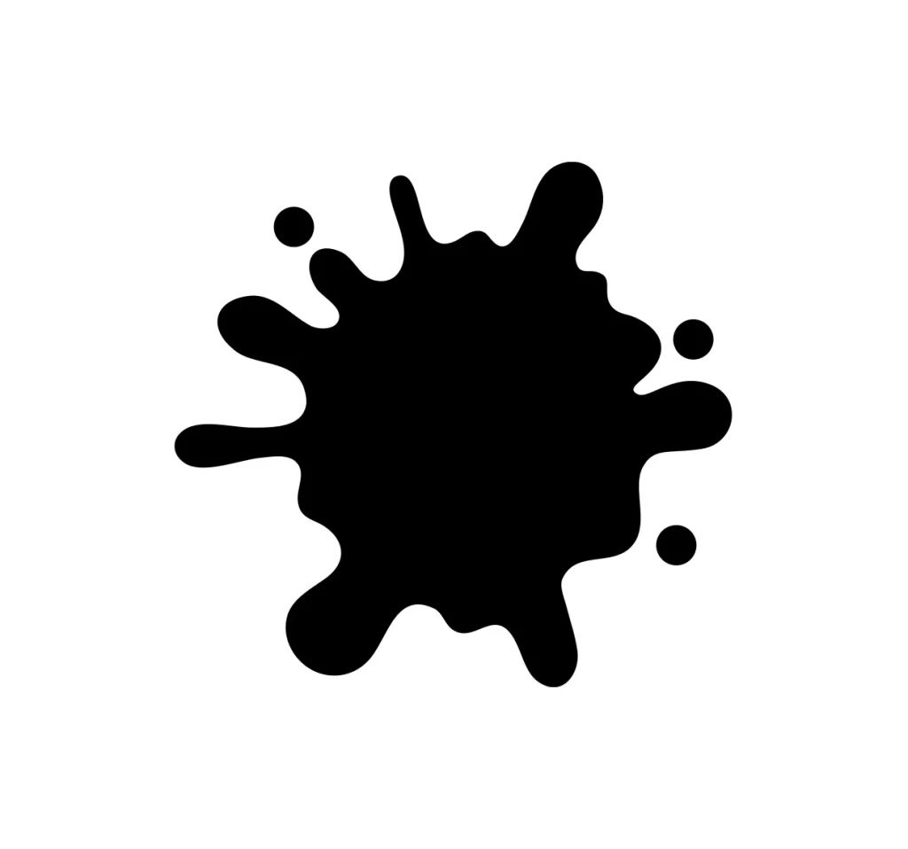 milk water ink splash pattern radial vector