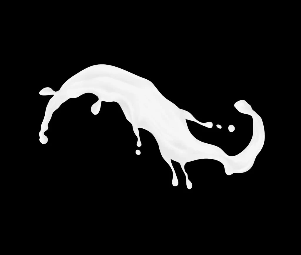 milk wave Splash vector