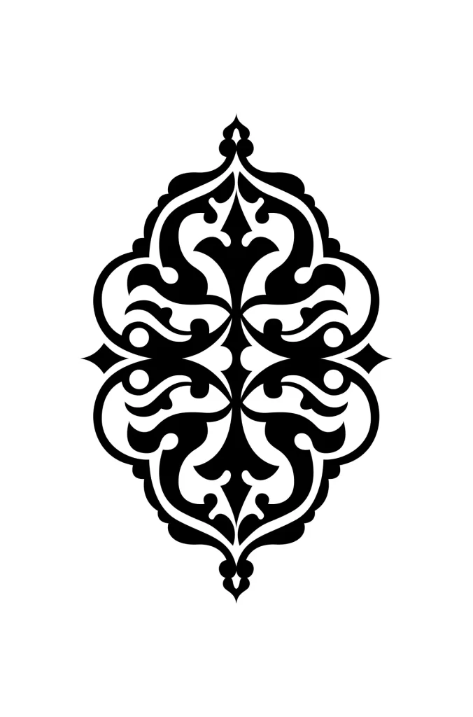 pattern Traditional Chinese vector