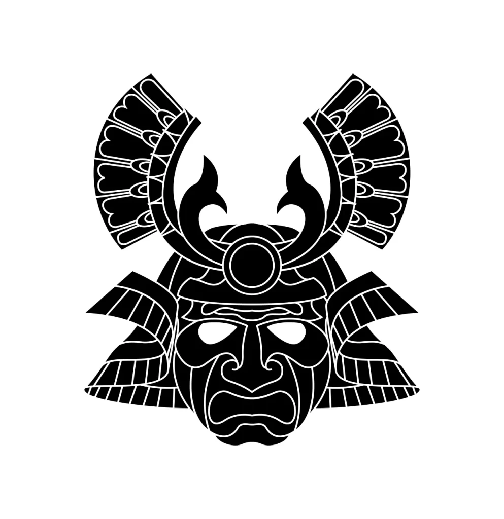 samurai Japanese vector Silhouette