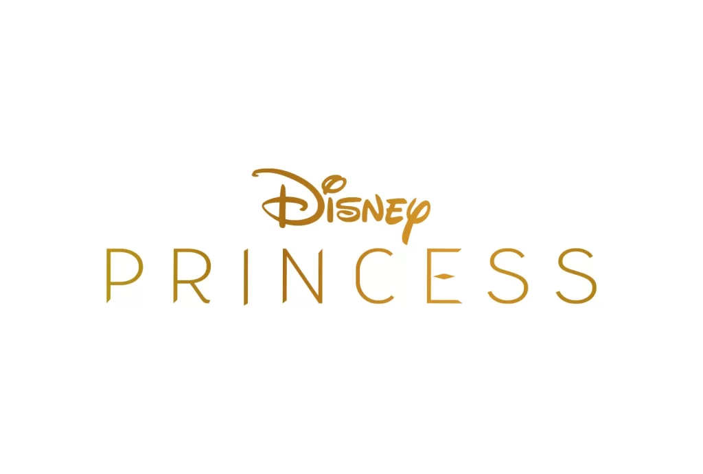 Disney Princess logo wordmark vector