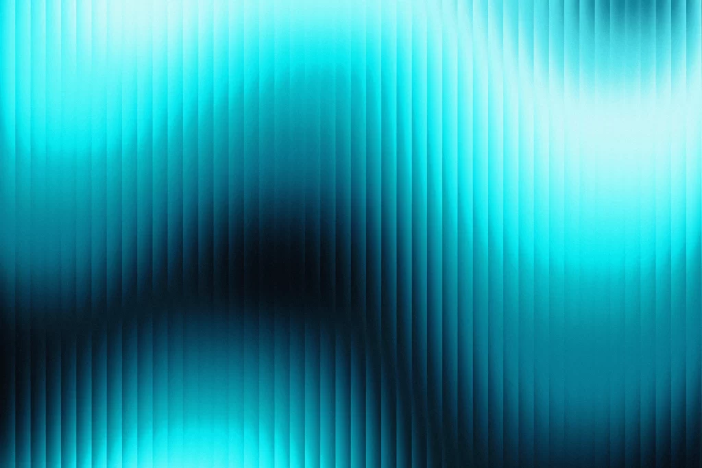 Gradient colorful blue reeded glass dark material background wallpaper