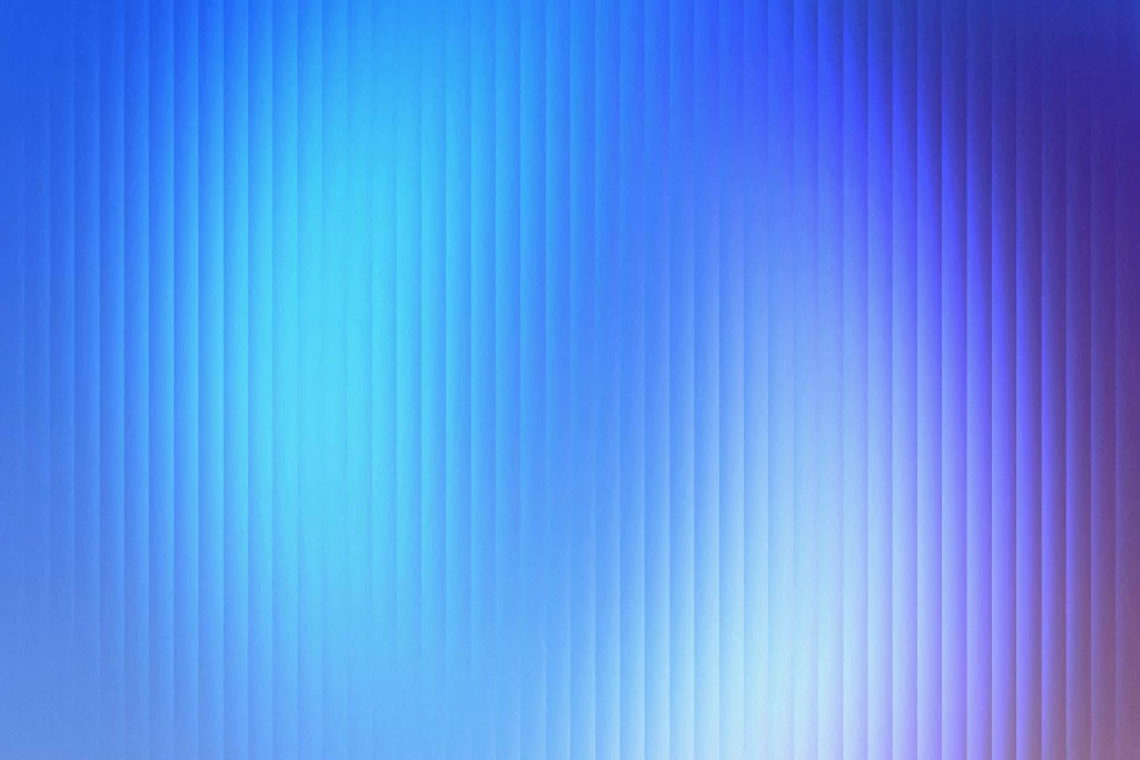 Gradient colorful blue reeded glass material background wallpaper