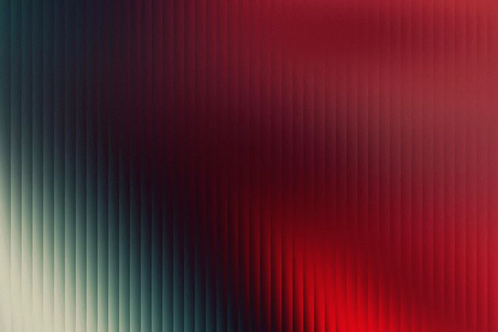 Gradient colorful red dark reeded glass material background wallpaper
