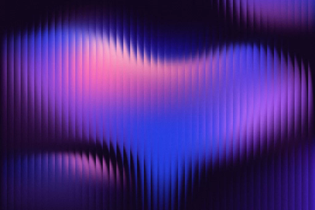 Gradient colorful reeded glass dark purple material background wallpaper