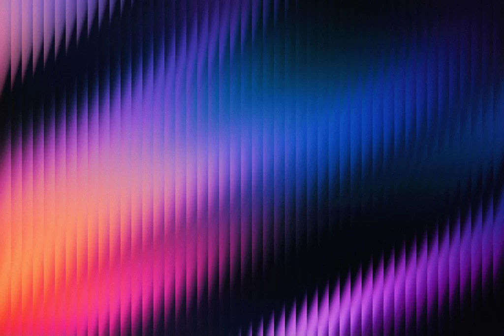 Gradient colorful reeded glass pink purple material background wallpaper