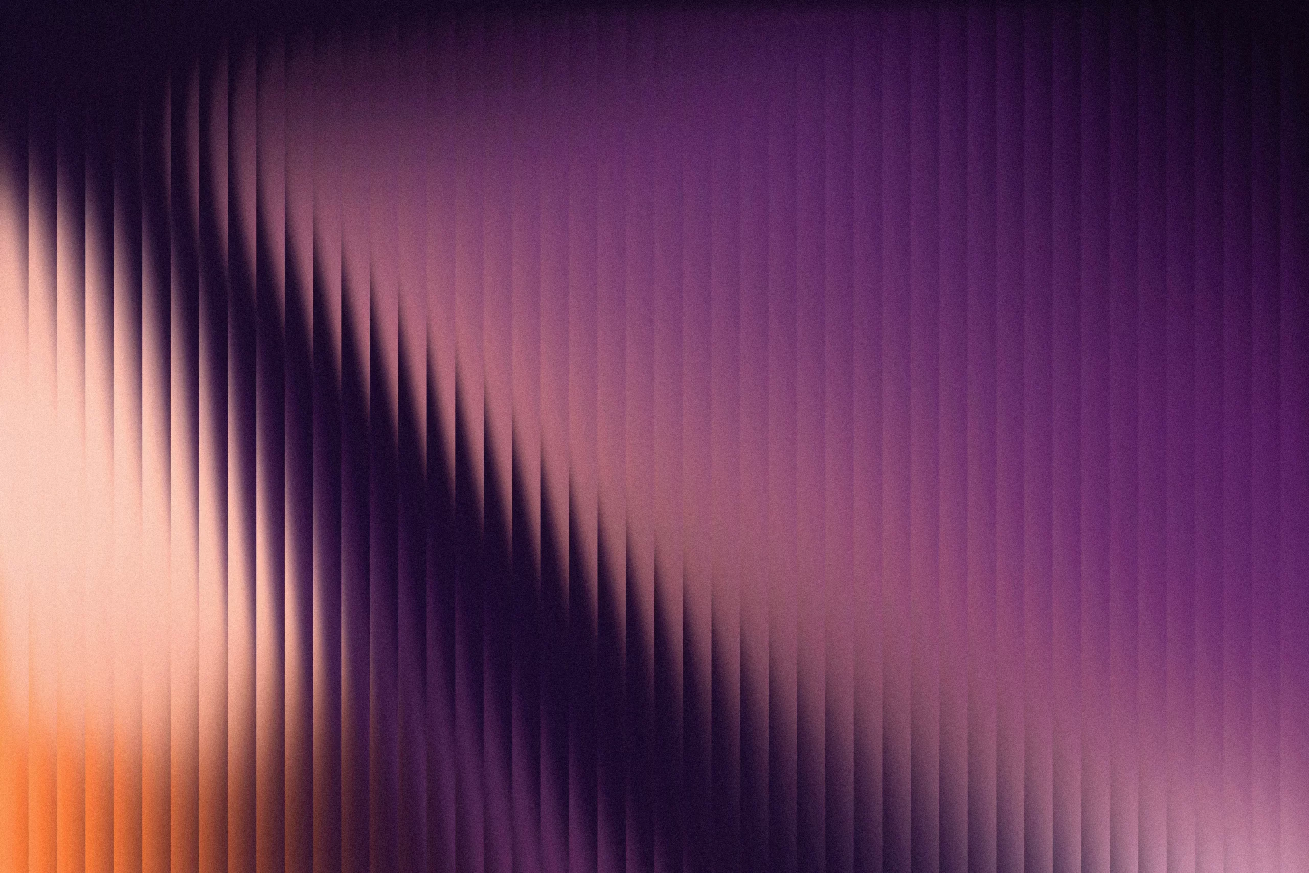 Purple gradient reeded glass dark background