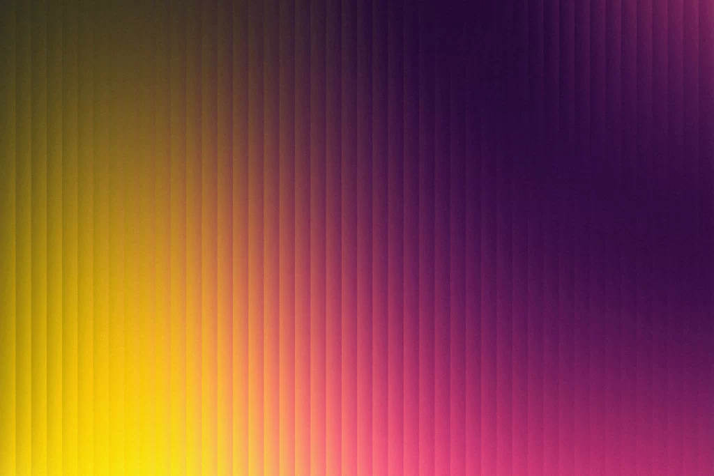 Gradient colorful reeded glass yellow dark purple material background wallpaper