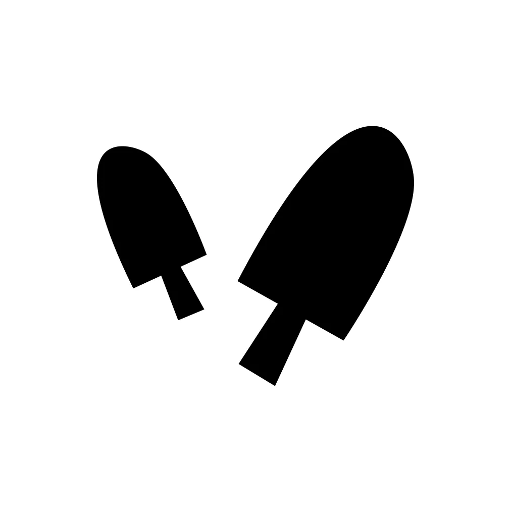 ice cream bar stick vector icon