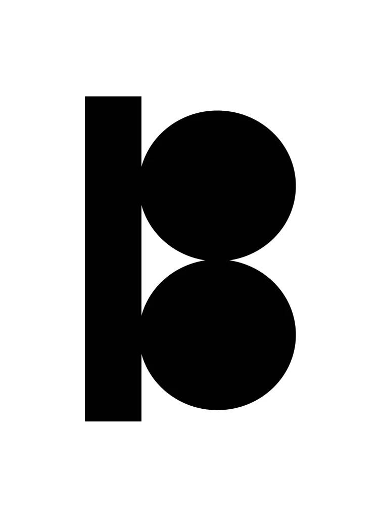 letter B 18 vector logo