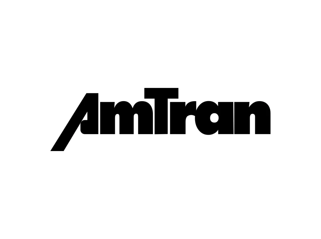 Amtran vector Logo wordmark