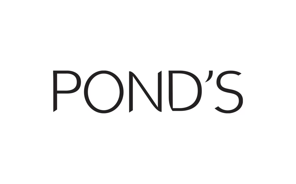 Pond’s vector logo wordmark