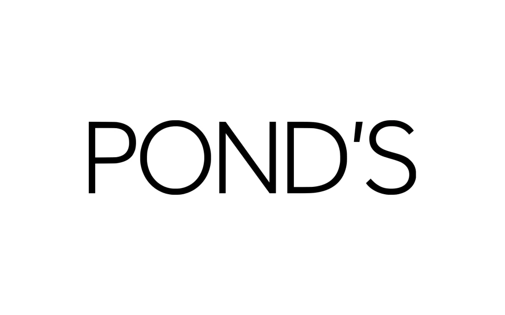 Pond’s wordmark vector logo