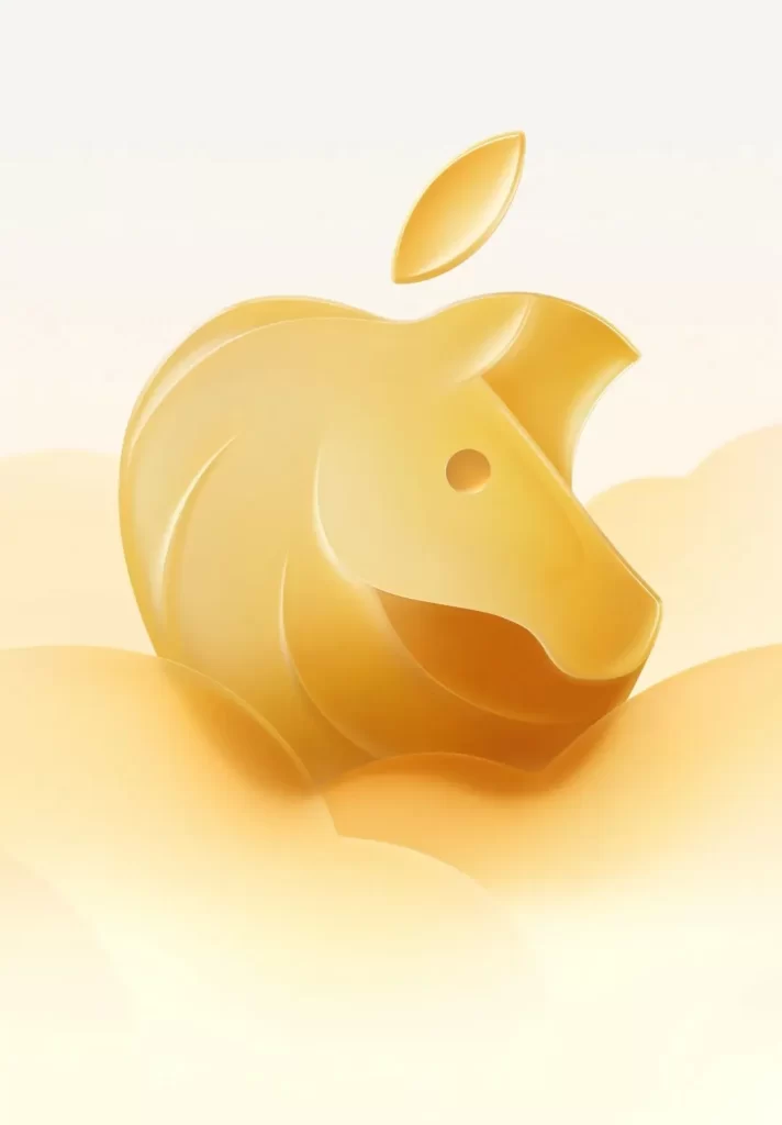 apple horse logo