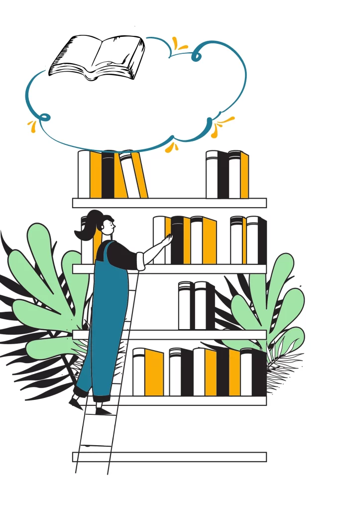 book reading PSD