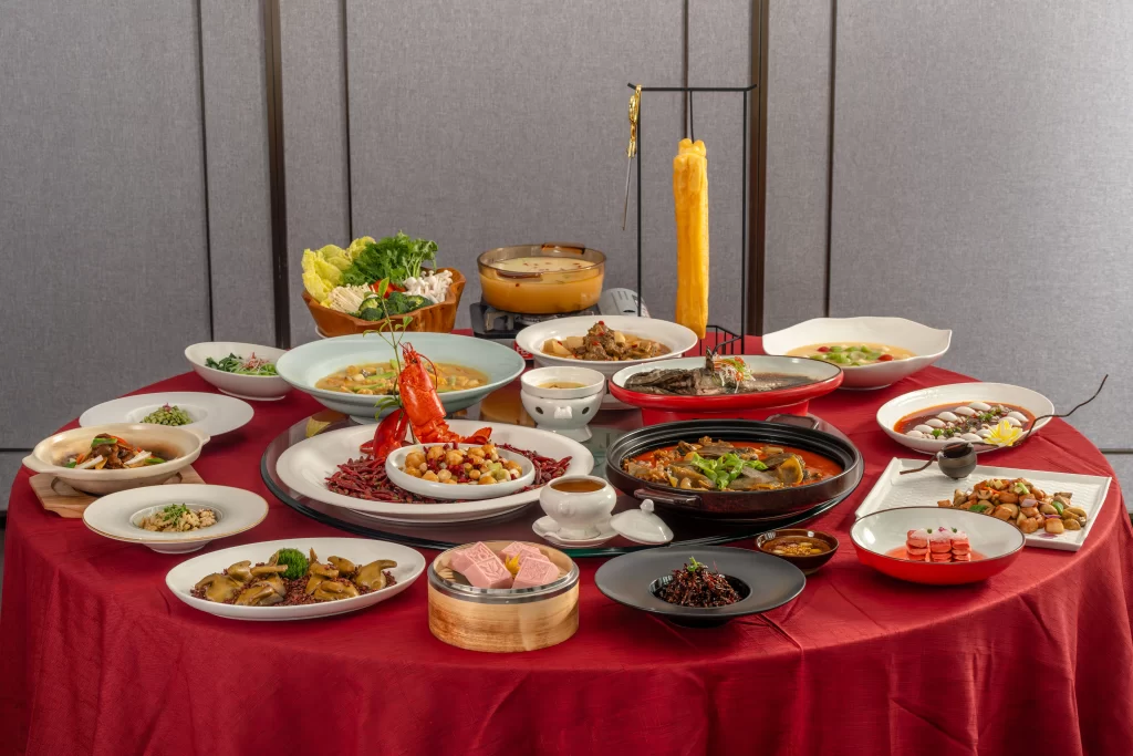 table banquet Chinese cuisine restaurant