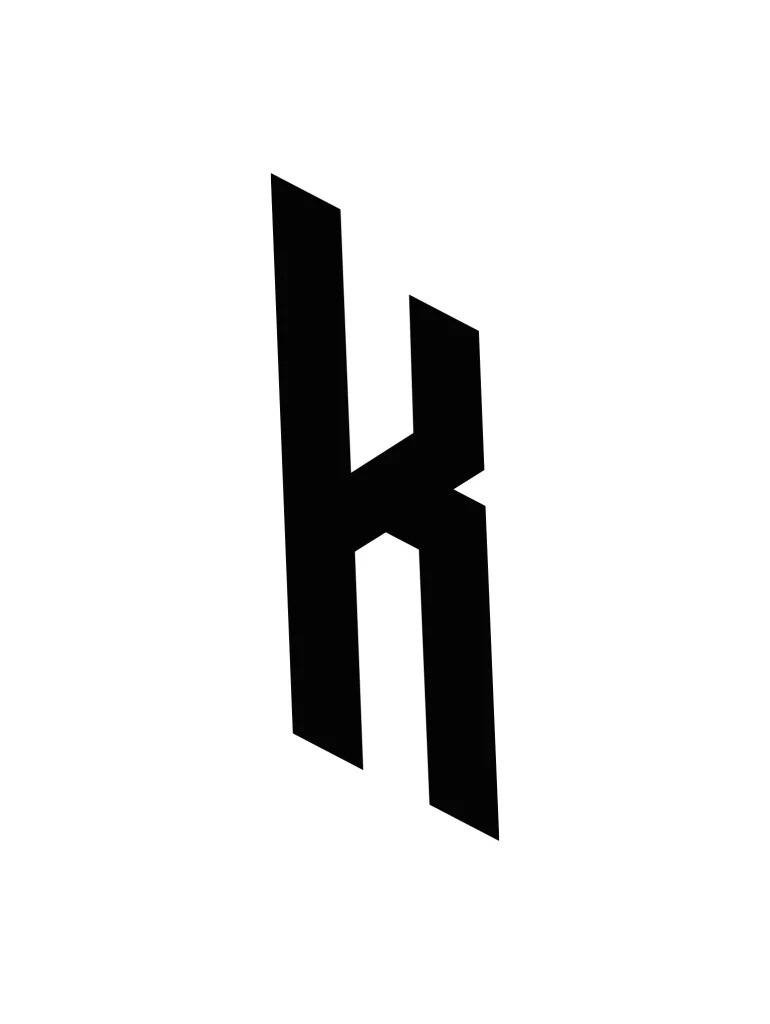 letter K vector logo