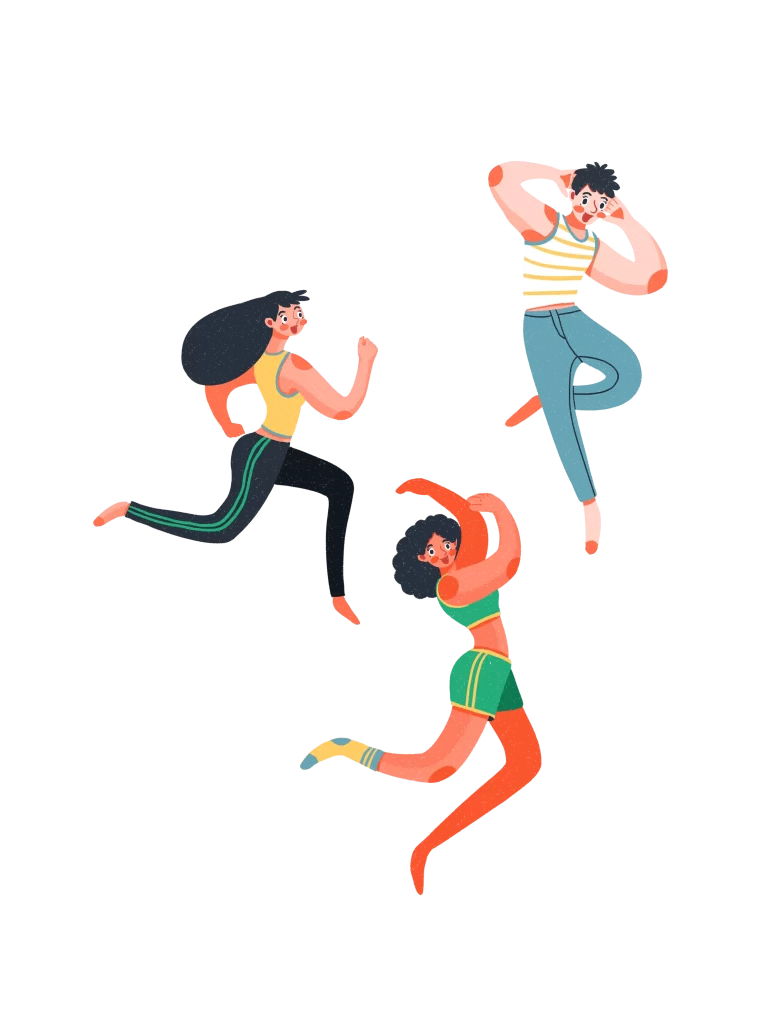 sport illustration people