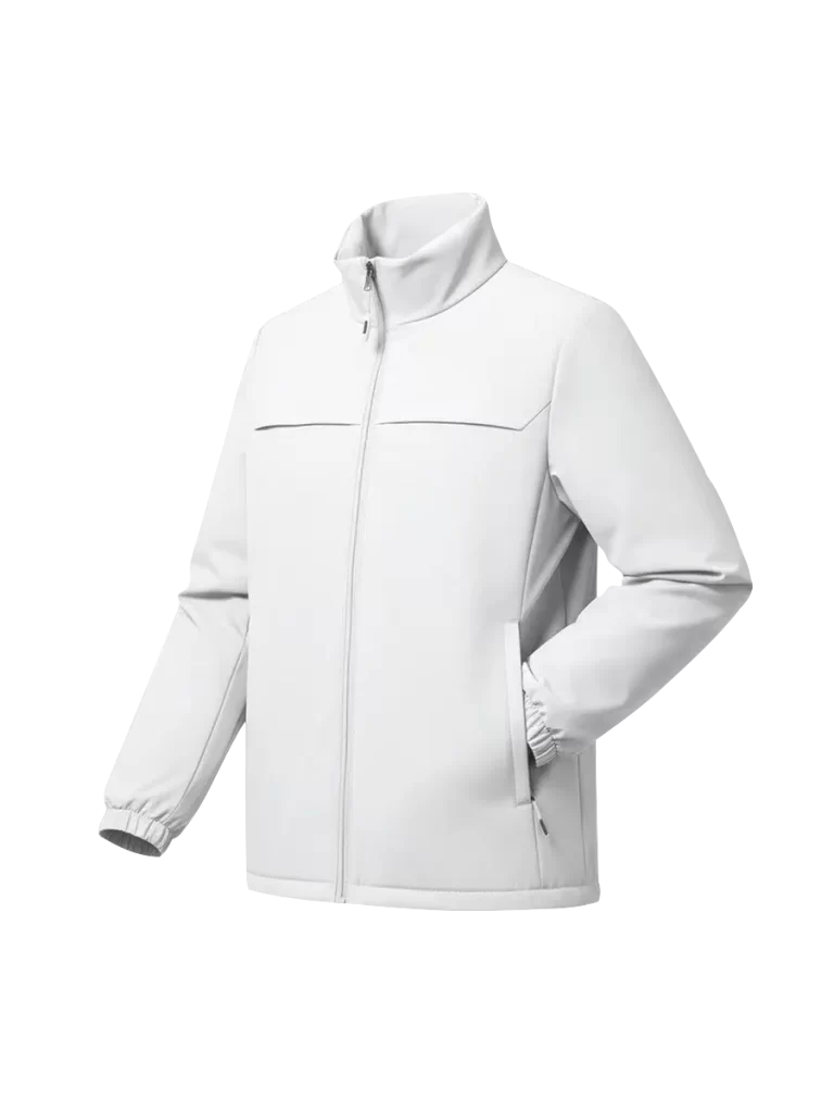 white clothes jacket